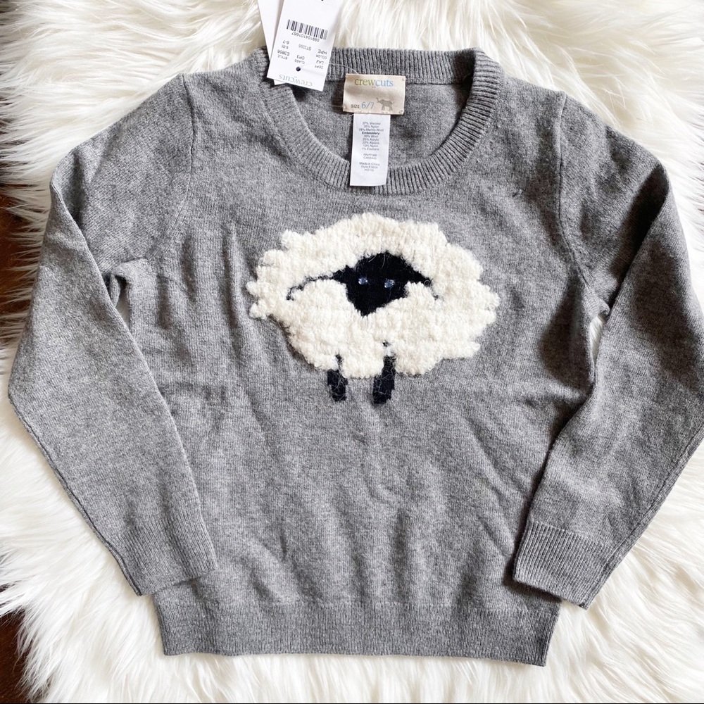 NWT Crewcuts Merino Wool Sweater